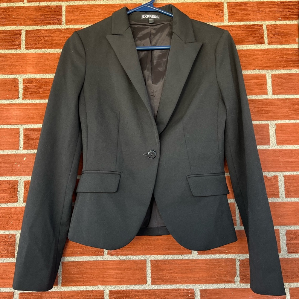 Express Black Blazer Size 0
